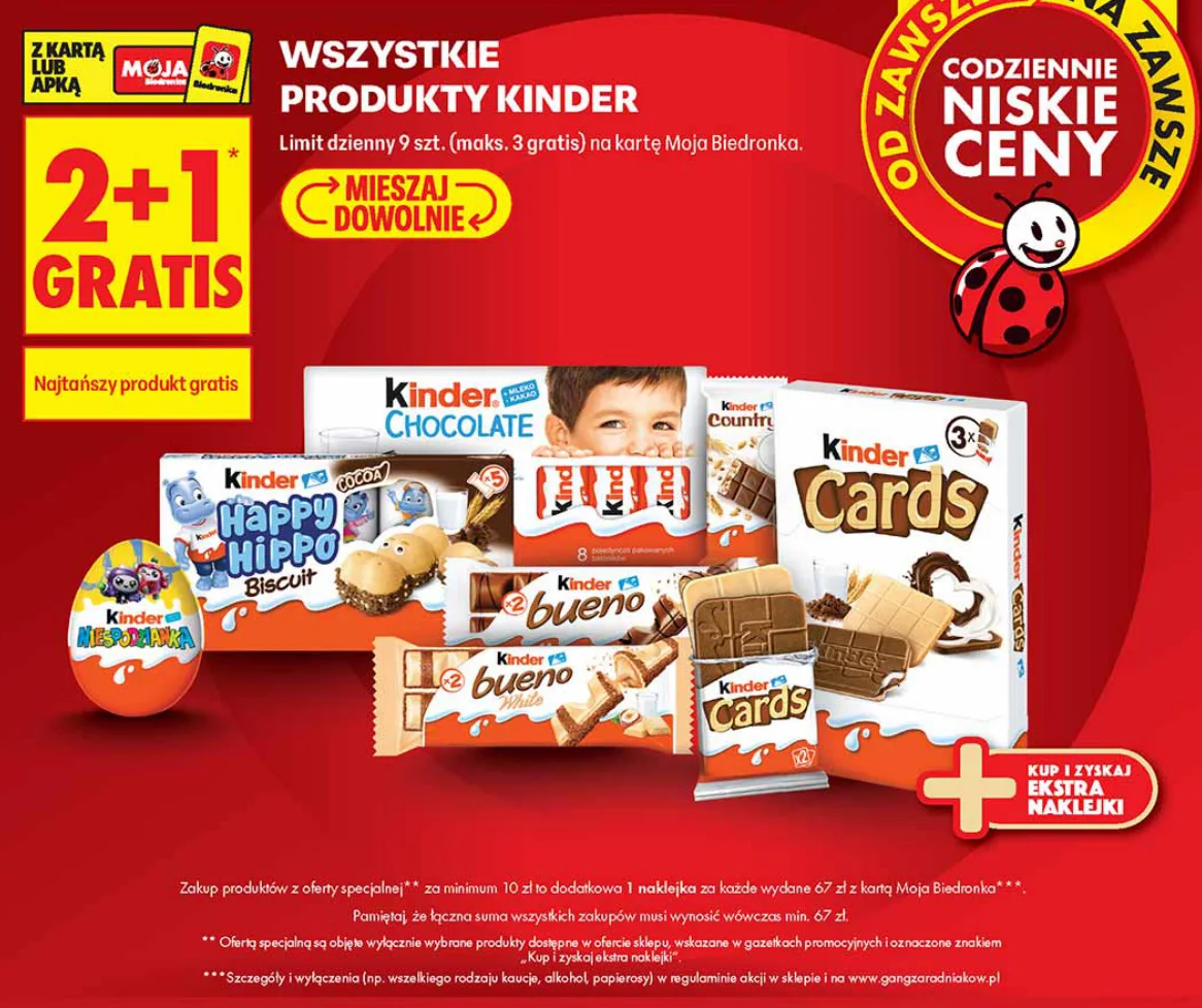 Wszystkie produkty Kinder