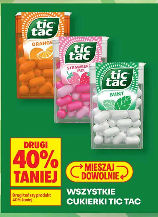 Wszystkie cukierki Tic Tac