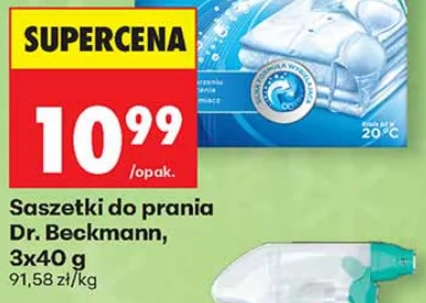 Dr. Beckmann Saszetki do prania 3 × 40 g