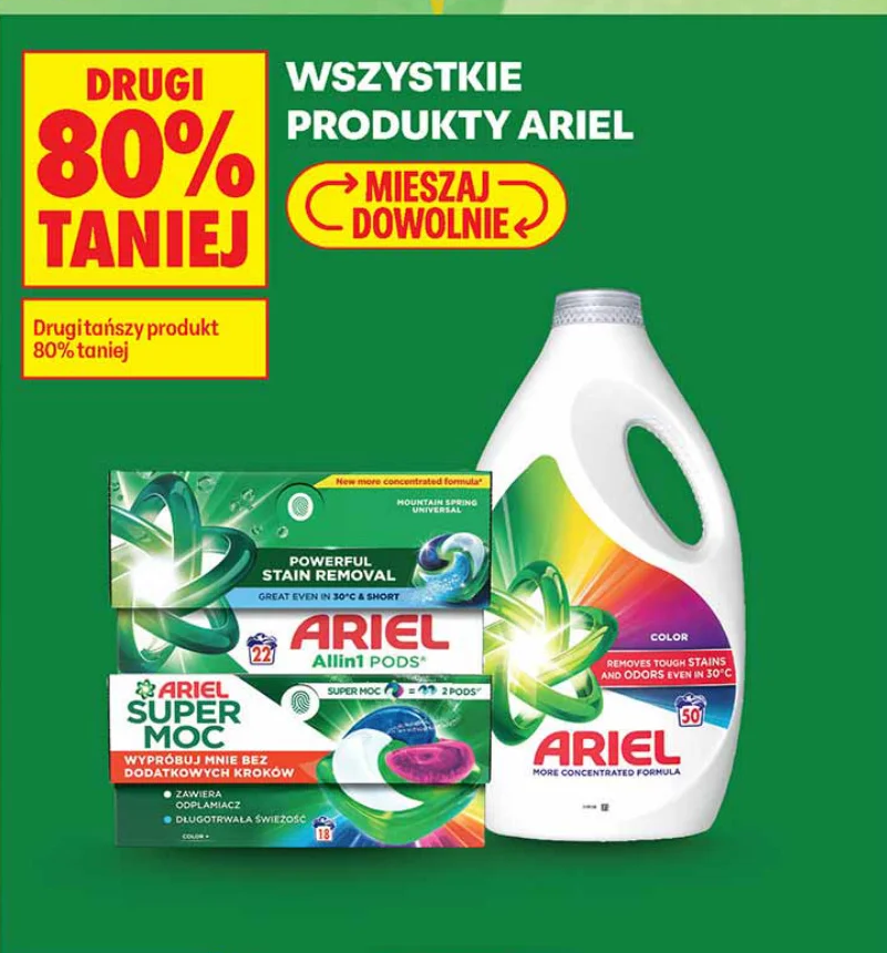 Wszystkie produkty Ariel