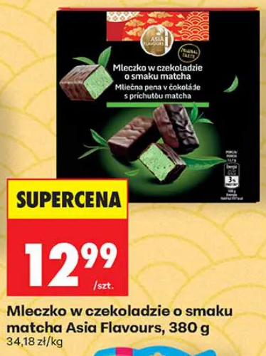 Asia Flavours Mleczko w czekoladzie o smaku matcha 380 g