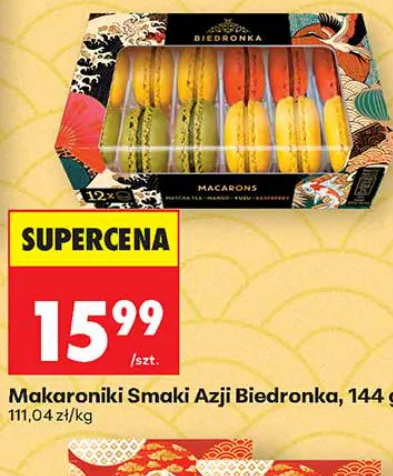 Biedronka Makaroniki Smaki Azji 144 g