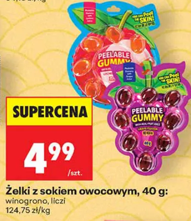 Żelki z sokiem owocowym 40 g