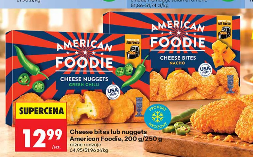 American Foodie Cheese bites lub nuggets 200 g