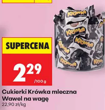 Wawel Cukierki Krówka mleczna na wagę 1 kg