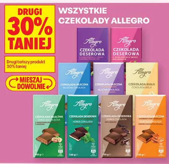 Wszystkie czekolady Allegro