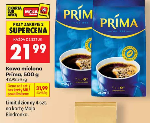 Prima Kawa mielona 500 g