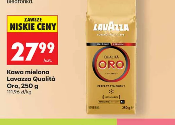 Lavazza Kawa mielona Qualità Oro 250 g