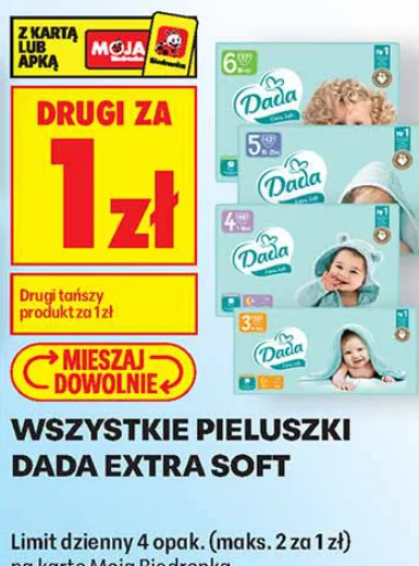Wszystkie pieluszki Dada Extra Soft