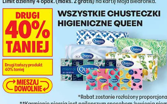 Wszystkie chusteczki higieniczne Queen