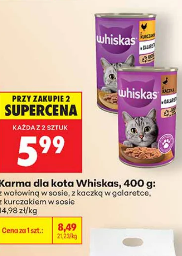 Whiskas Karma dla kota 400 g