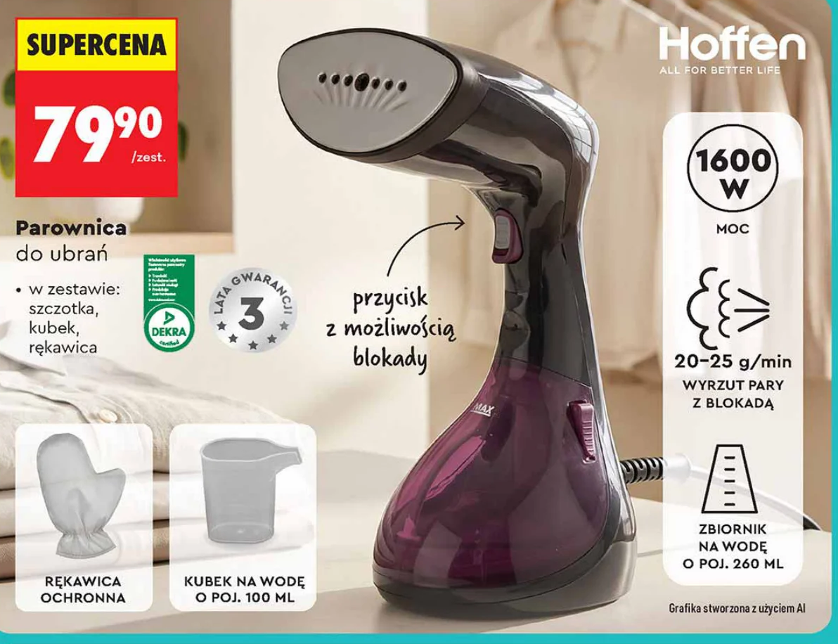 Parownica do ubrań