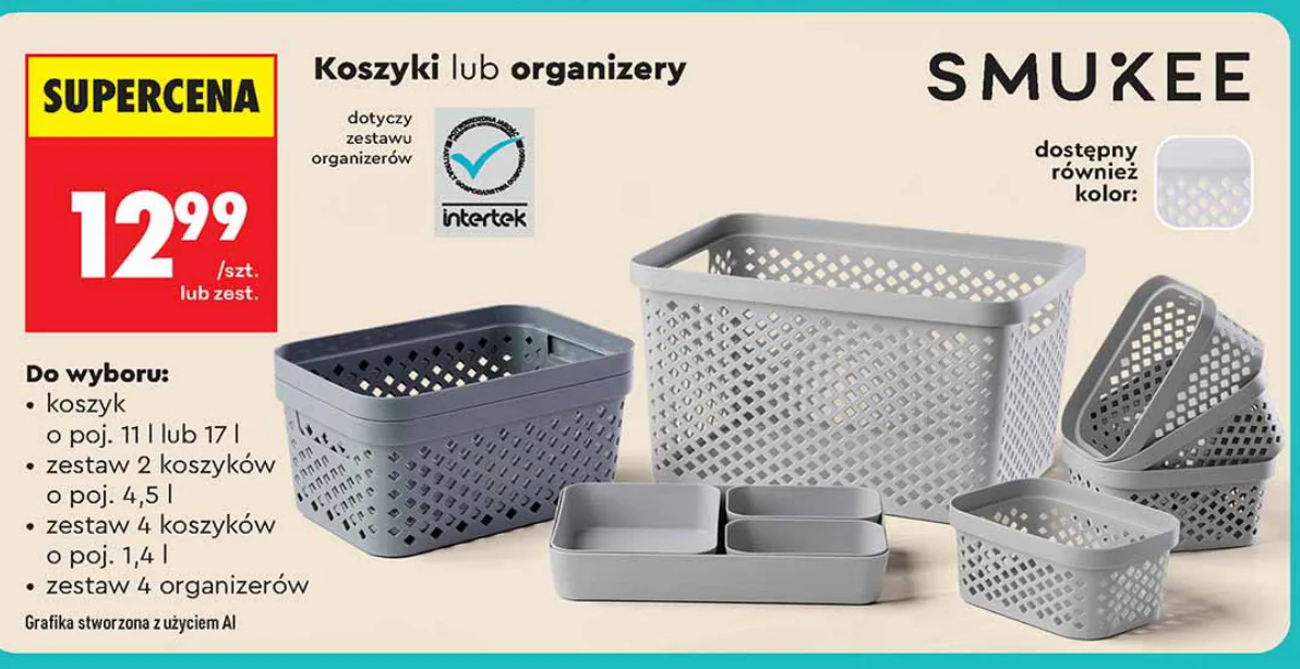 Koszyki lub organizery 11 l
