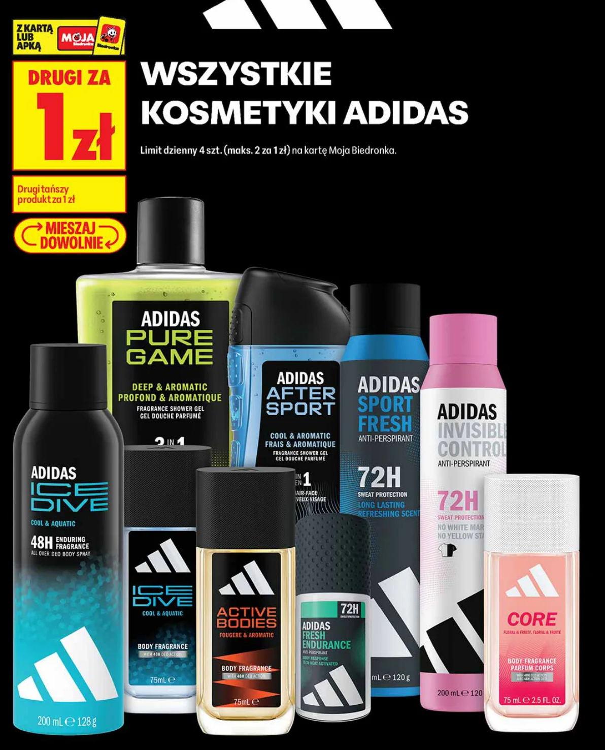 Wszystkie kosmetyki Adidas