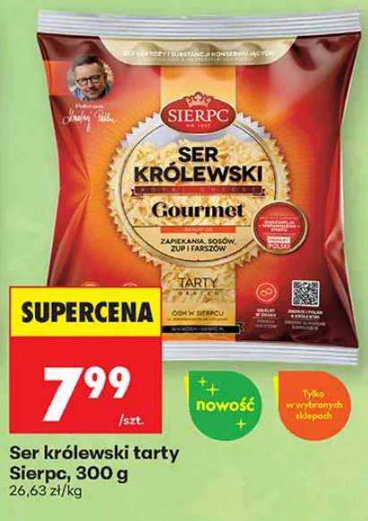 Sierpc Ser królewski tarty 300 g