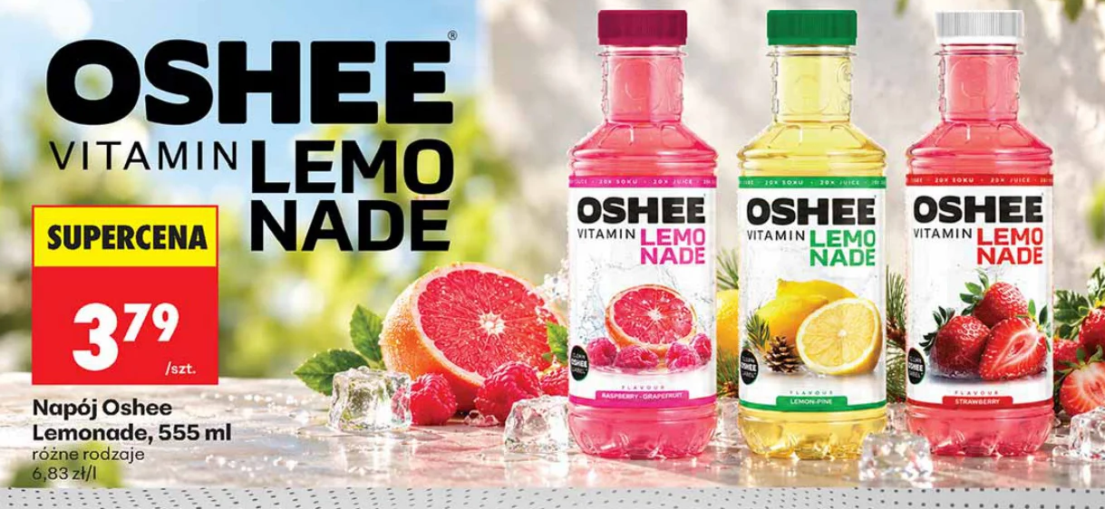 Oshee Napój Lemonade 555 ml