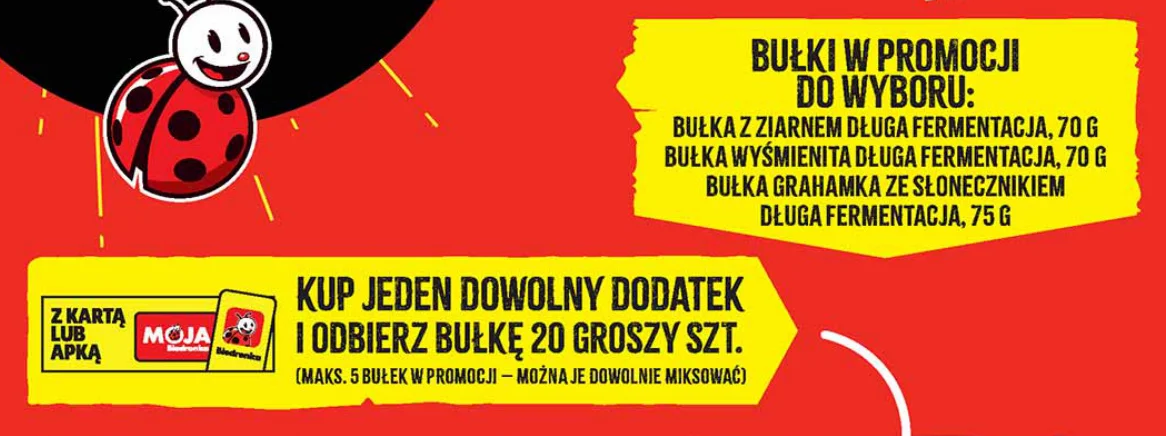 Bułki w promocji do wyboru