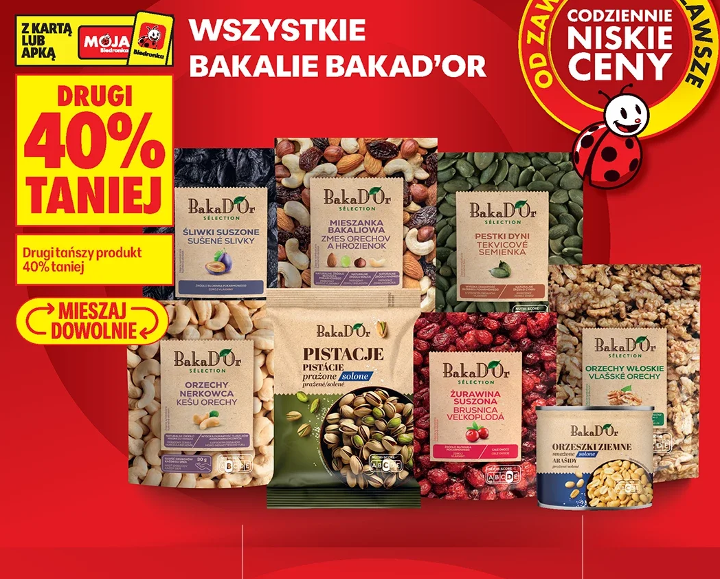 Wszystkie bakalie Bakad’Or