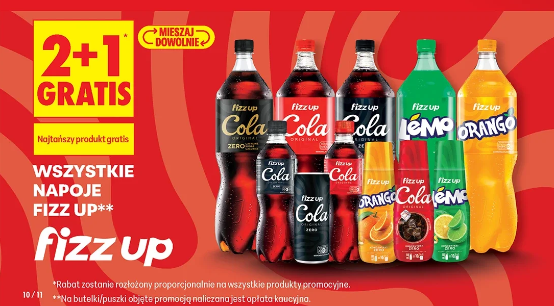 Wszystkie napoje Fizz Up