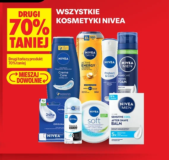 Wszystkie kosmetyki Nivea