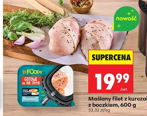 Maślany filet z kurczaka z boczkiem 600 g
