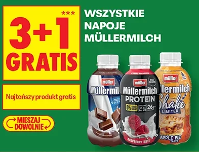 Wszystkie napoje Müllermilch