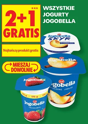 Wszystkie jogurty Jogobella
