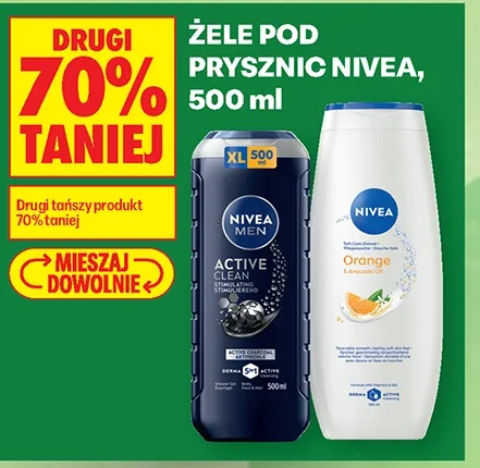 Żele pod prysznic Nivea, 500 ml