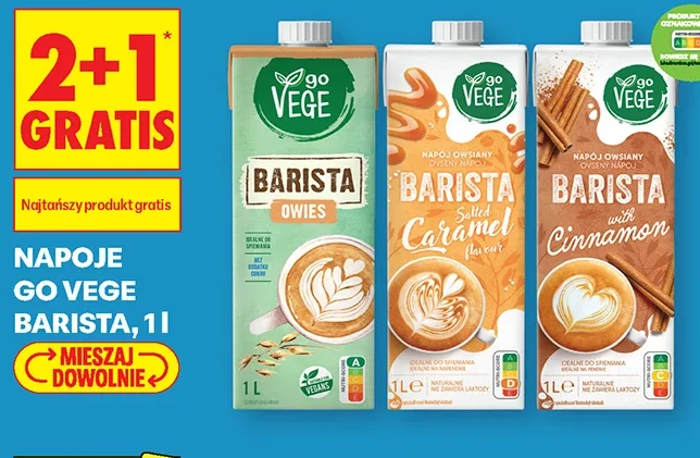 Napoje Go Vege Barista, 1 l