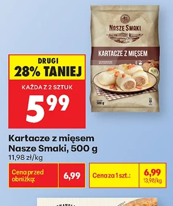 Nasze Smaki Kartacze z mięsem 500 g