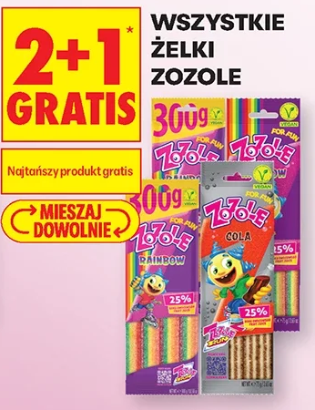 Wszystkie żelki ZozoLE