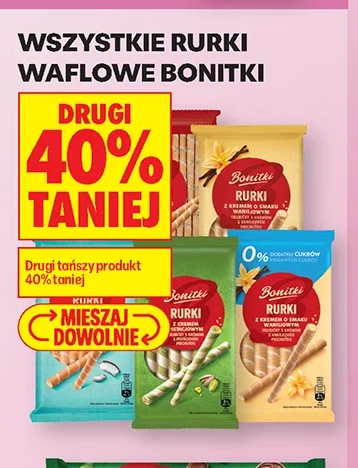 Wszystkie rurki waflowe Bonitki