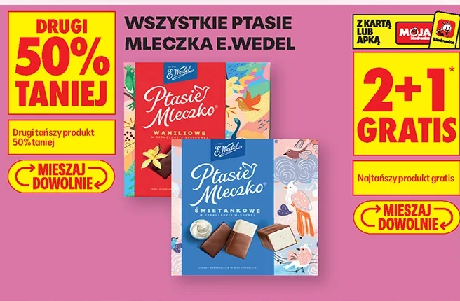 Wszystkie Ptasie Mleczka E.Wedel