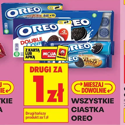 Wszystkie ciastka Oreo