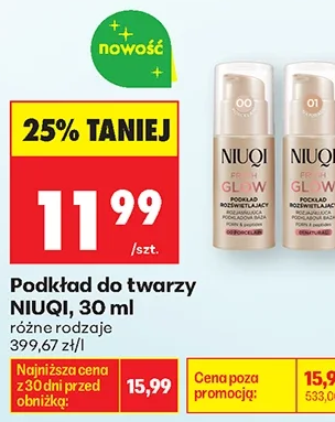 Podkład do twarzy NUIQI 30 ml