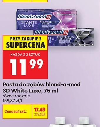 Blend-a-med Pasta do zębów 3D White Luxe 75 ml