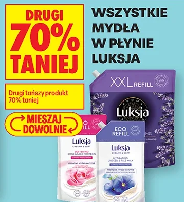 Wszystkie mydła w płynie Luksja