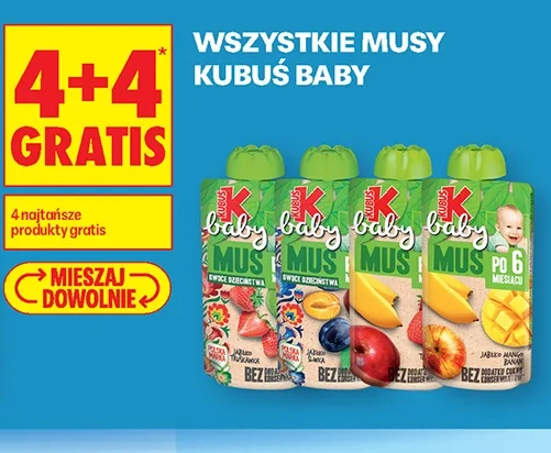 Wszystkie musy Kubuś Baby