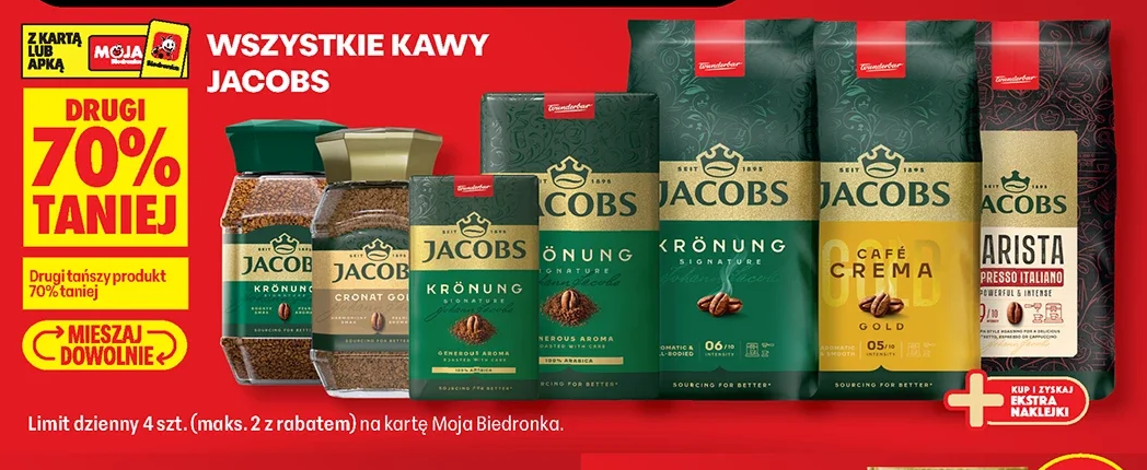 Wszystkie kawy Jacobs