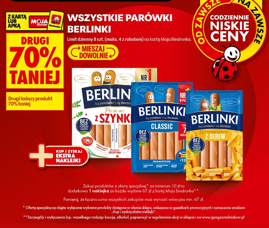 Wszystkie parówki Berlinki