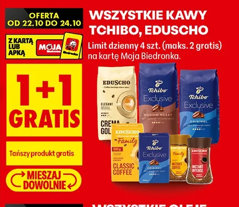 Wszystkie kawy Tchibo, Eduscho