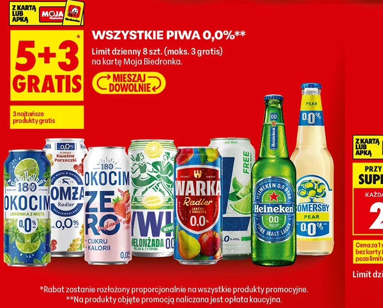 Wszystkie piwa 0,0%