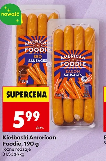 American Foodie Kiełbaski 190 g