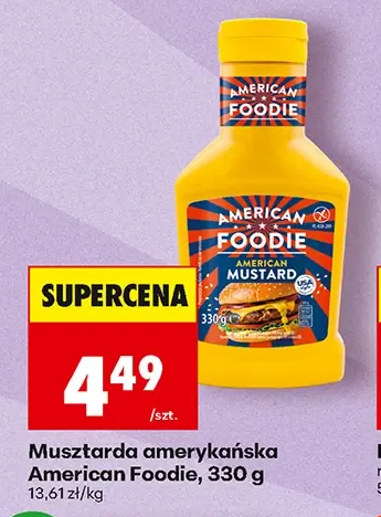 American Foodie Musztarda amerykańska 330 g