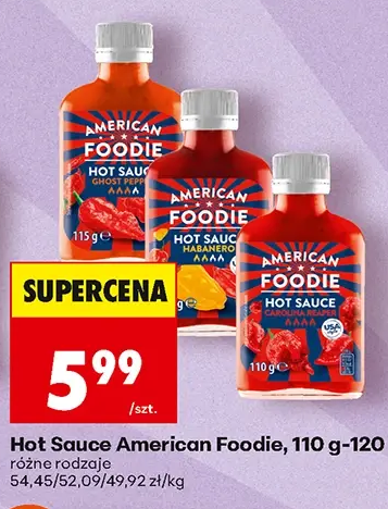 American Foodie Hot Sauce 110 g