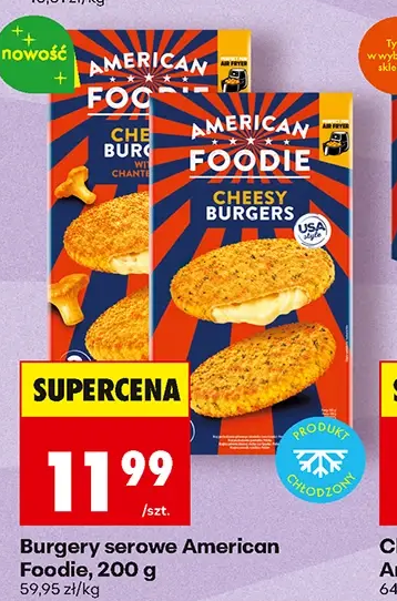 American Foodie Burgery serowe 200 g