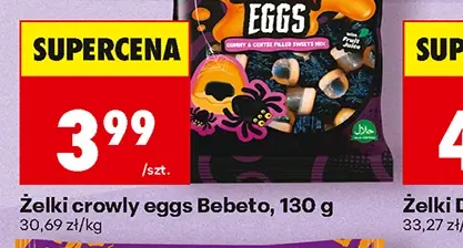 Żelki crowly eggs Bebeto 130 g