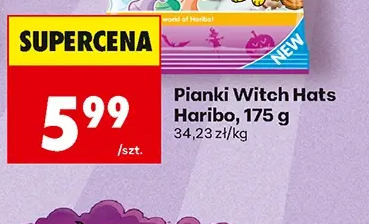 Haribo Pianki Witch Hats 175 g