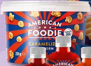 American Foodie Caramel popcorn