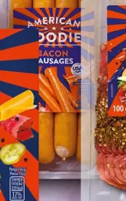 American Foodie Bacon Sausages